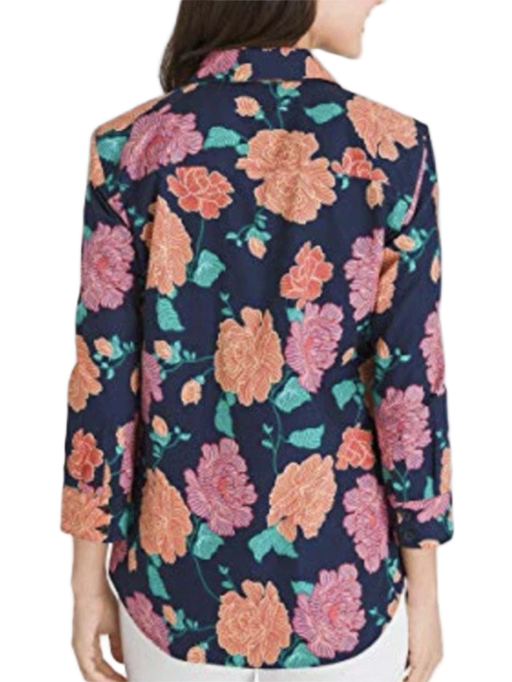 05. WOMENS CHICO’S 3/XL DETAIL TOP - Picture 4 of 8